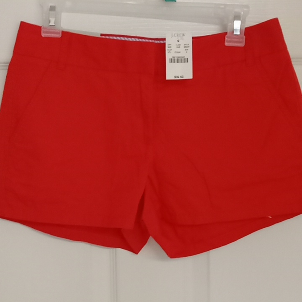 J Crew Chino City Fit Low Rise Shorts Size 4